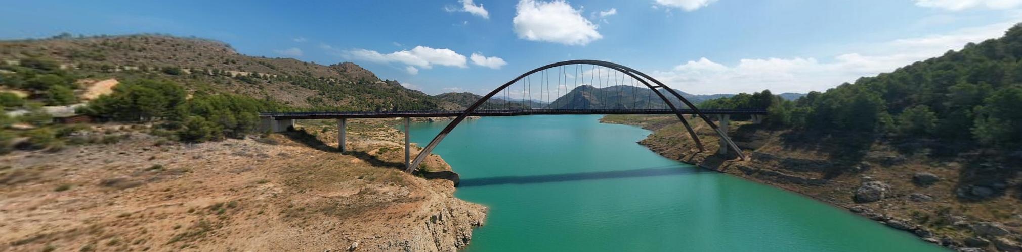 Puente de la Vicaría. Embalse de la Fuensanta. Yeste, Albacete