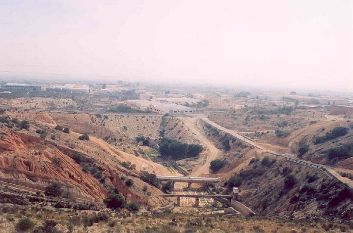 Foto Vista aguas debajo de la presa