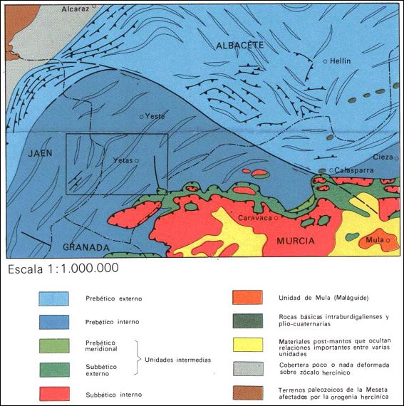 Mapa geológico regional