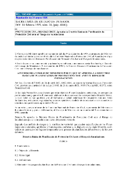 Resolución de 31 de enero 1995